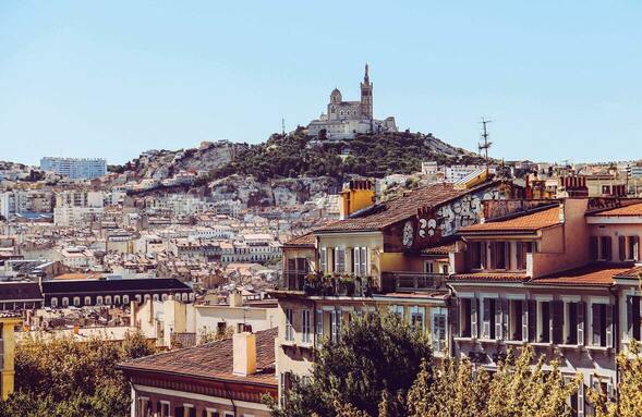 Photo de la basilique Notre-Dame-de-la-Garde à Marseille